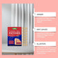 Nail patch kit with patch strips and ingredient callouts for ginger, mint, and allantoin