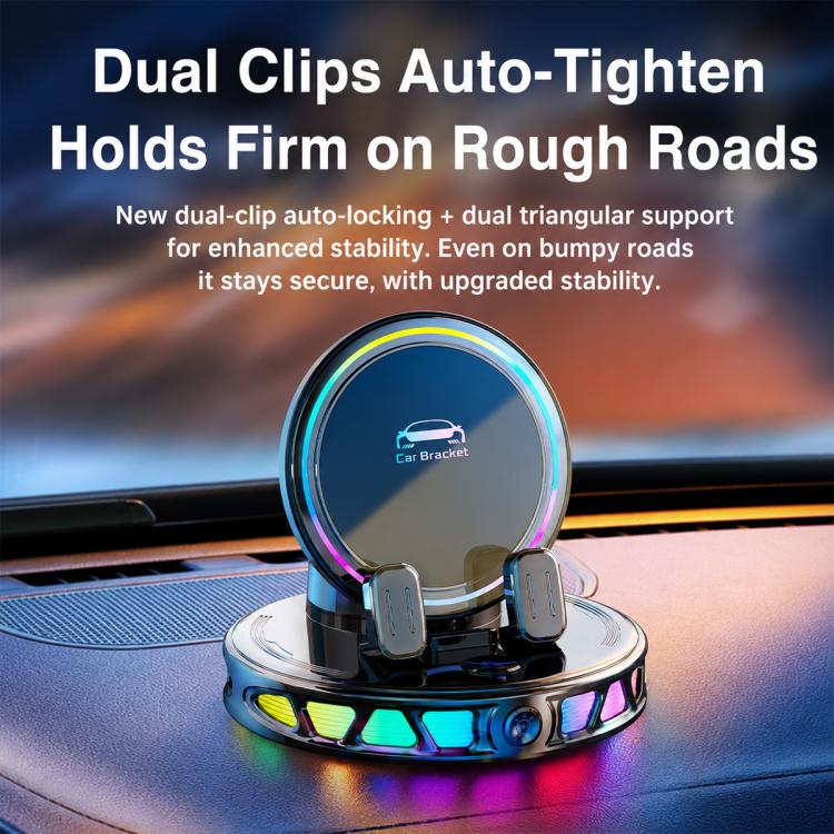 Car Dashboard Automatic Locking Wireless Charger Phone Holder, S32 Pro