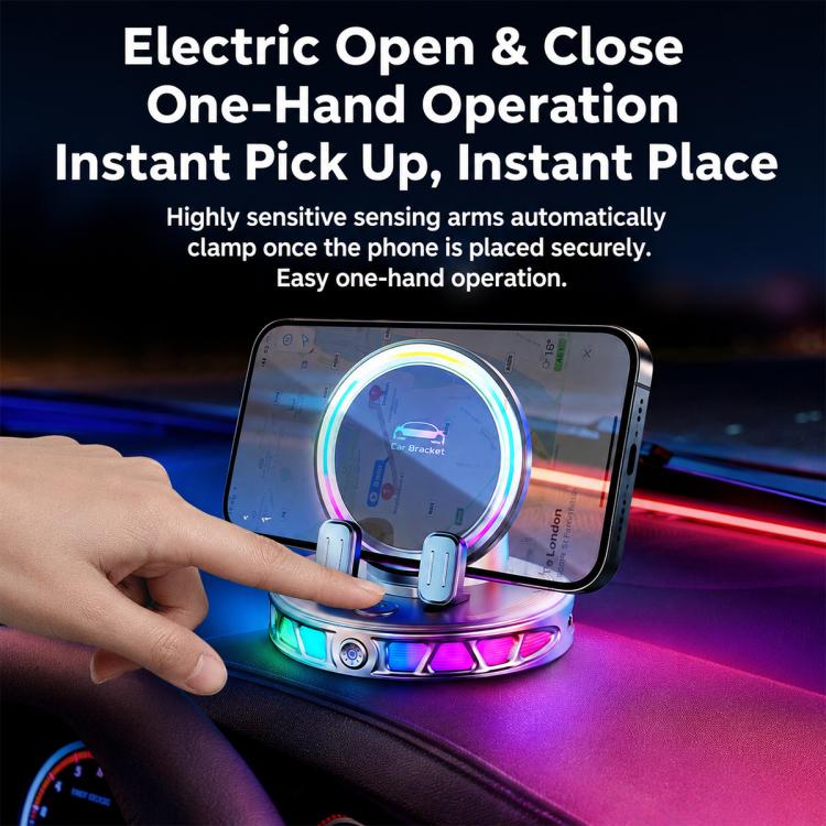 Car Dashboard Automatic Locking Wireless Charger Phone Holder, S32 Pro