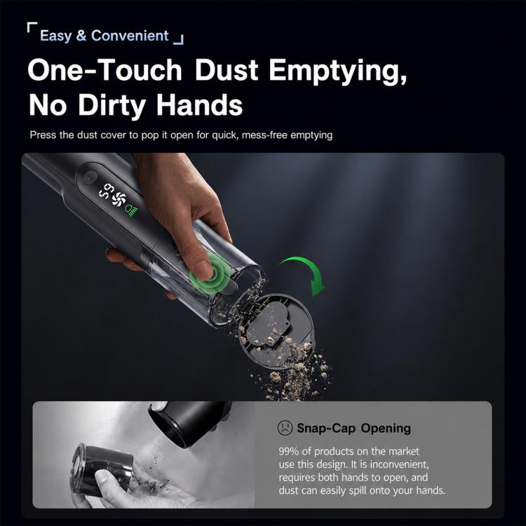 16000Pa Cordless Handheld Car Vacuum Cleaner