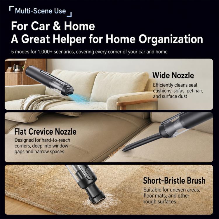 16000Pa Cordless Handheld Car Vacuum Cleaner
