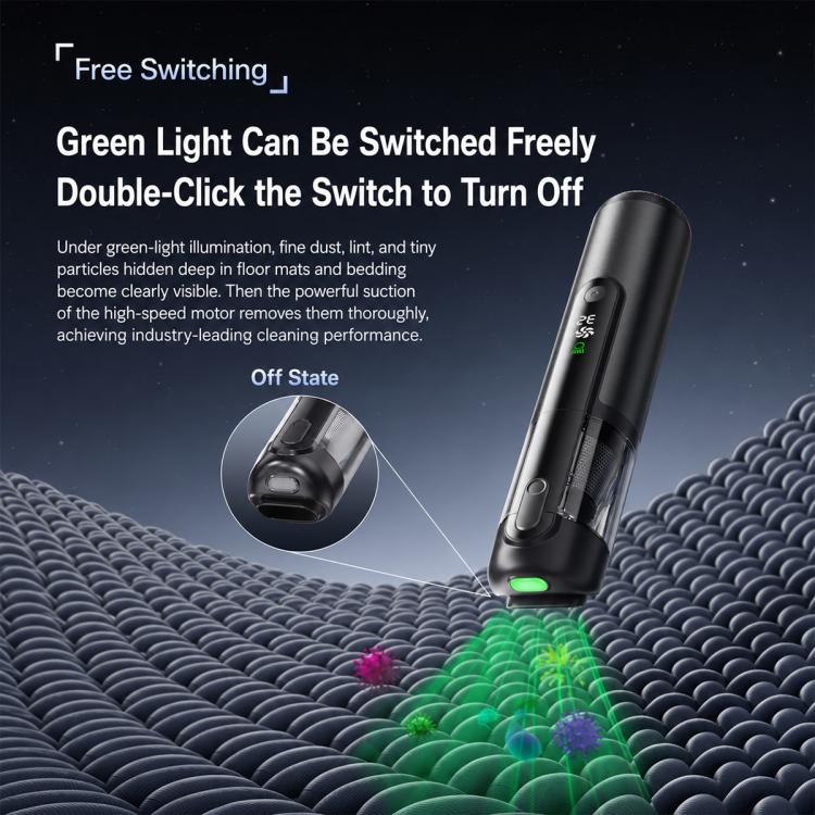 16000Pa Cordless Handheld Car Vacuum Cleaner