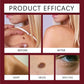 Skin hydrating care patch application shown in before-and-after skin panels