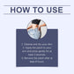 How-to-use guide for NAD+ patches with steps for cleansing and applying