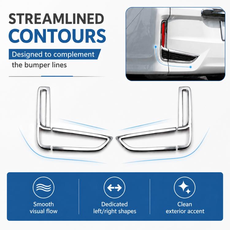 Bumper Fog Lamp Decorative Strip For Honda STEPWGN SPADA