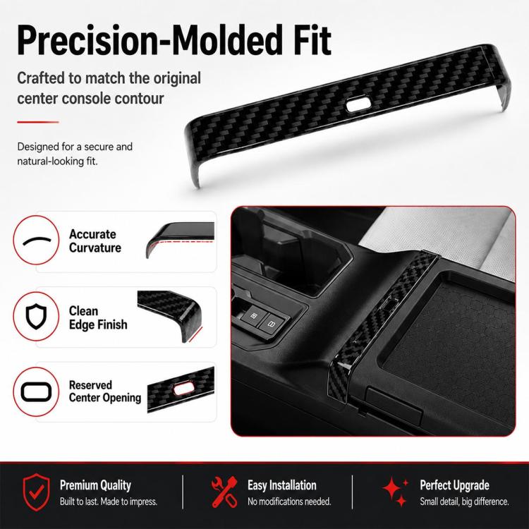 Car Armrest Box Decorative Trim Strip For Toyota RAV4