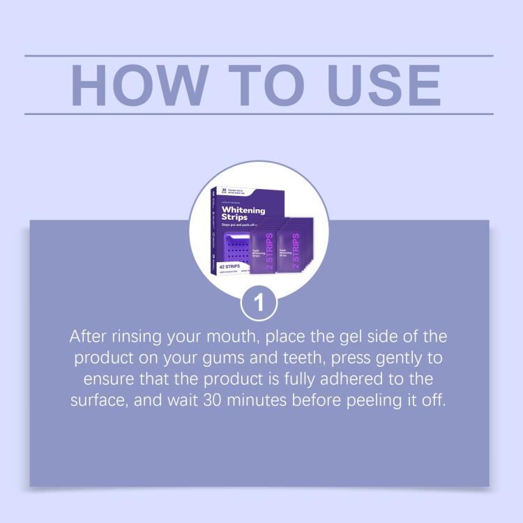 Portable Teeth Cleaning and Care Strips, Teeth Cleaning and Care Strips