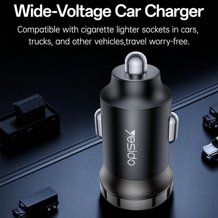 Yesido Y74 PD30W Single USB-C / Type-C Mini Car Charger, Y74