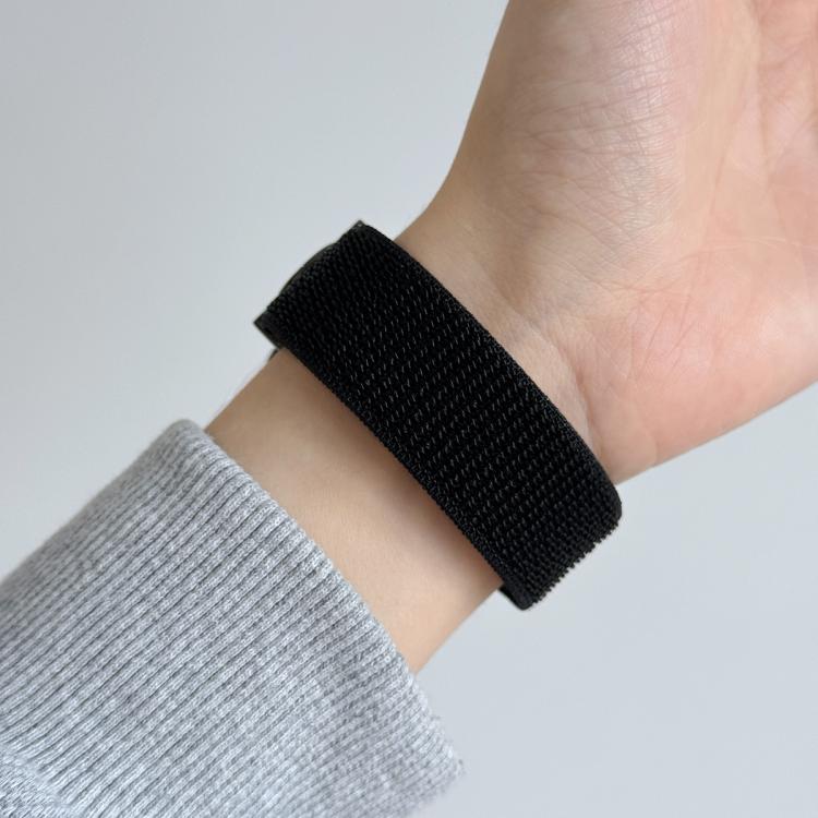 Soccer Series Nylon Hook and Loop Fastener Watch Band, For Apple Watch 46mm / 49mm / 45mm / 44mm, For Apple Watch 42mm / 41mm / 40mm / 38mm