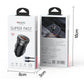 Yesido car charger retail box set with compact black charger and cable