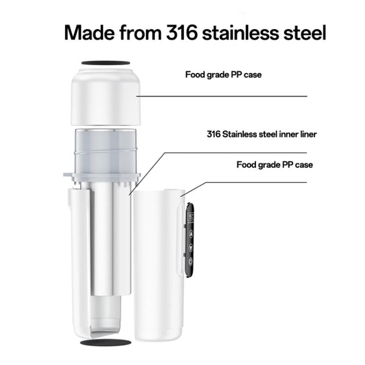 Yesido VC20 500ml Smart Car Used Electric Heating Water Cup