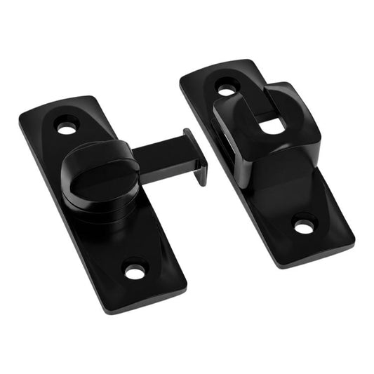360-Degree Rotating Aluminum Alloy Door and Window Security Latch Lock