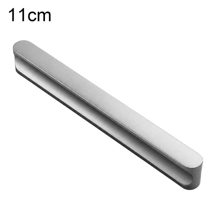 Aluminum Alloy Wardrobe Door Handles Furniture Hardware Accessories, 11cm, 14.2cm, 17.3cm, 20.8cm, 34cm, 50cm, 60cm, 80cm