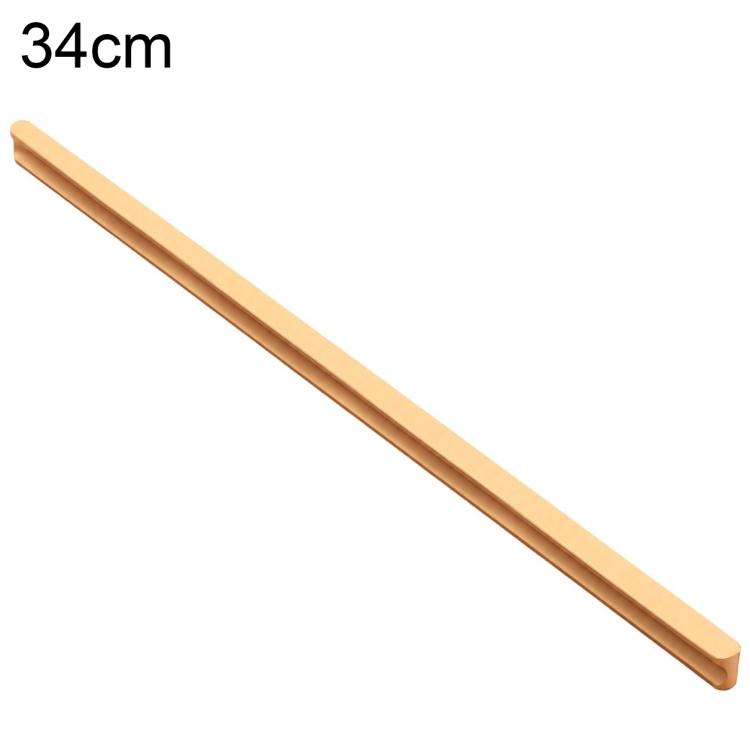 Aluminum Alloy Wardrobe Door Handles Furniture Hardware Accessories, 11cm, 14.2cm, 17.3cm, 20.8cm, 34cm, 50cm, 60cm, 80cm