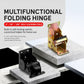 Multifunctional Foldable Hinge with Self-Locking Switch, 0-90 Degrees, 0-180 Degrees