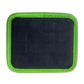 Magnetic tool storage pad, small size, green border with dark textured surface