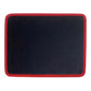 Red magnetic tools storage pad, rectangular with dark inner and red border.