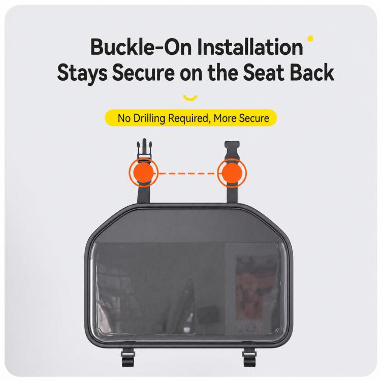 Car Seat Back Storage Bag Hanging Bag, 36 x 25cm