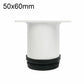 Stainless Steel Adjustable Furniture Support Legs for Sofas and Coffee Tables, 50x50mm, 50x60mm, 50x80mm, 50x100mm, 50x120mm, 50x150mm, 50x180mm, 50x200mm, 50x250mm