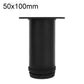Stainless Steel Adjustable Furniture Support Legs for Sofas and Coffee Tables, 50x50mm, 50x60mm, 50x80mm, 50x100mm, 50x120mm, 50x150mm, 50x180mm, 50x200mm, 50x250mm