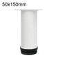 Stainless Steel Adjustable Furniture Support Legs for Sofas and Coffee Tables, 50x50mm, 50x60mm, 50x80mm, 50x100mm, 50x120mm, 50x150mm, 50x180mm, 50x200mm, 50x250mm