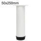 Stainless Steel Adjustable Furniture Support Legs for Sofas and Coffee Tables, 50x50mm, 50x60mm, 50x80mm, 50x100mm, 50x120mm, 50x150mm, 50x180mm, 50x200mm, 50x250mm
