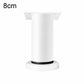 Height-Adjustable Furniture Support Legs with Round Base for Sofas and Coffee Tables, 8CM, 12CM, 18CM, 25CM