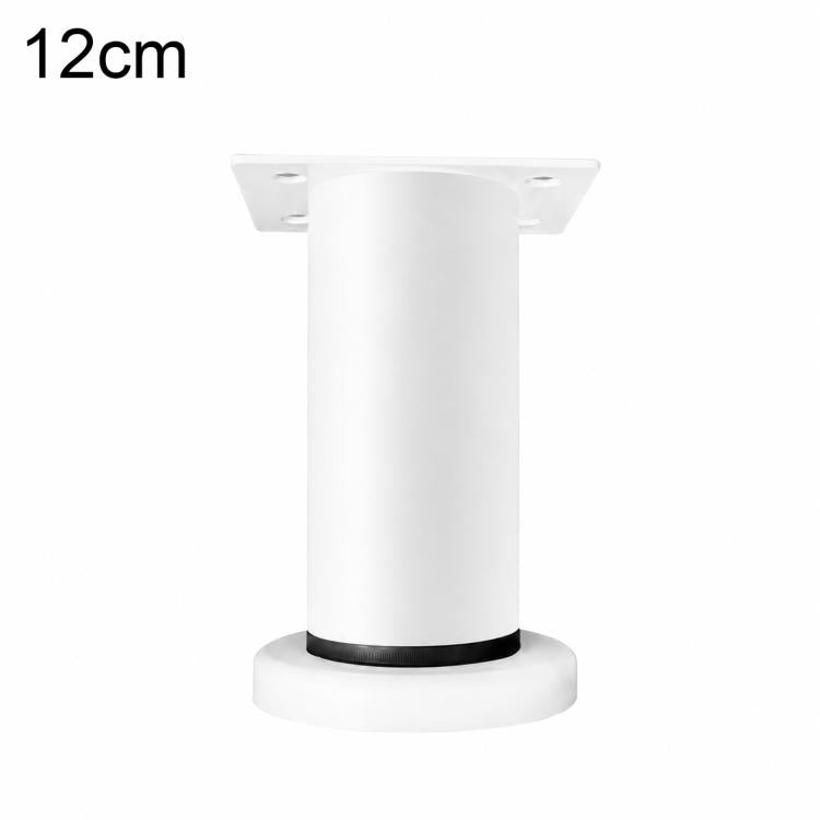 Height-Adjustable Furniture Support Legs with Round Base for Sofas and Coffee Tables, 8CM, 12CM, 18CM, 25CM
