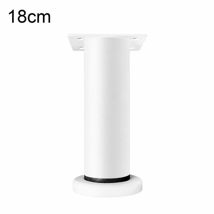 Height-Adjustable Furniture Support Legs with Round Base for Sofas and Coffee Tables, 8CM, 12CM, 18CM, 25CM