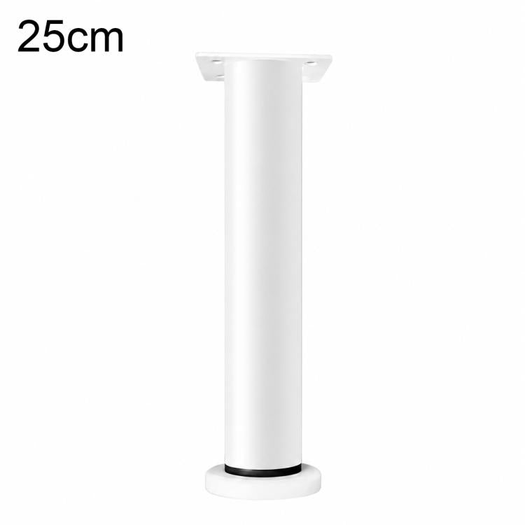 Height-Adjustable Furniture Support Legs with Round Base for Sofas and Coffee Tables, 8CM, 12CM, 18CM, 25CM