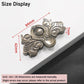 Butterfly-Shaped Furniture Metal Pull Handles Door Handles with Mounting Screws