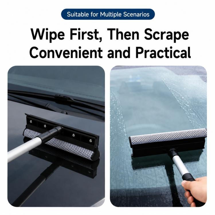 2 in 1 Detachable Car Cleaning Brushes  Window Wipers, Standard, Upgraded