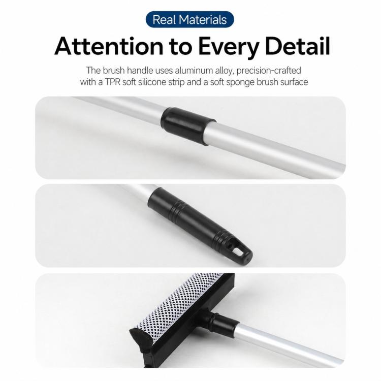 2 in 1 Detachable Car Cleaning Brushes  Window Wipers, Standard, Upgraded