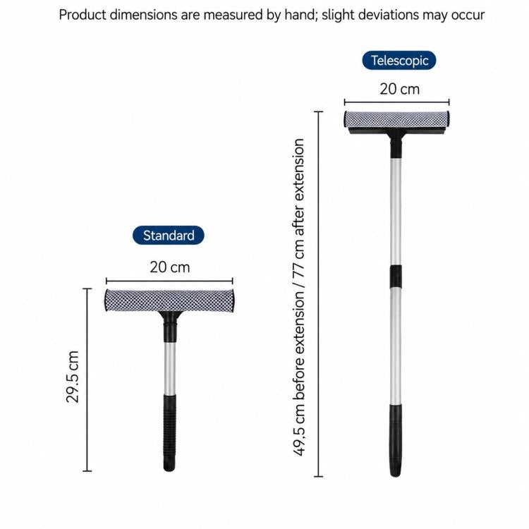 2 in 1 Detachable Car Cleaning Brushes  Window Wipers, Standard, Upgraded