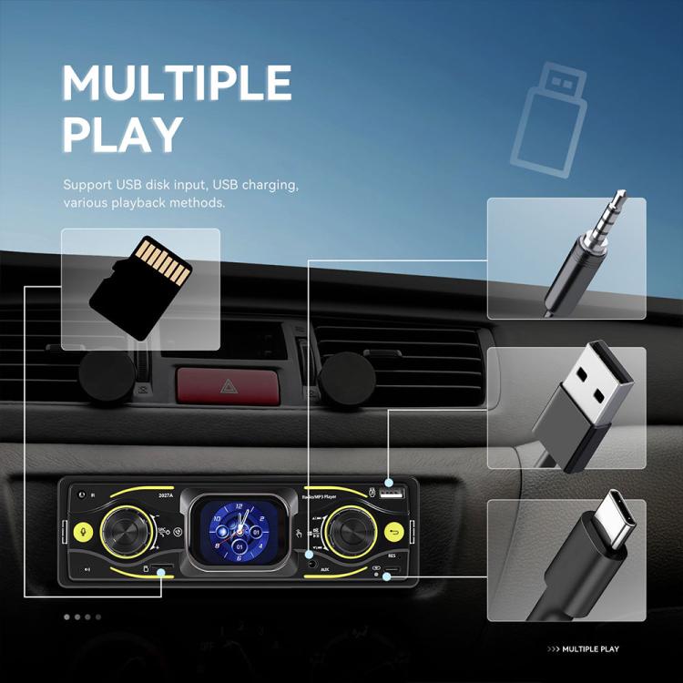 2.17 inch Car HD Touchable Screen Single Din MP5 Player, Standard, Standard+64GB memory card