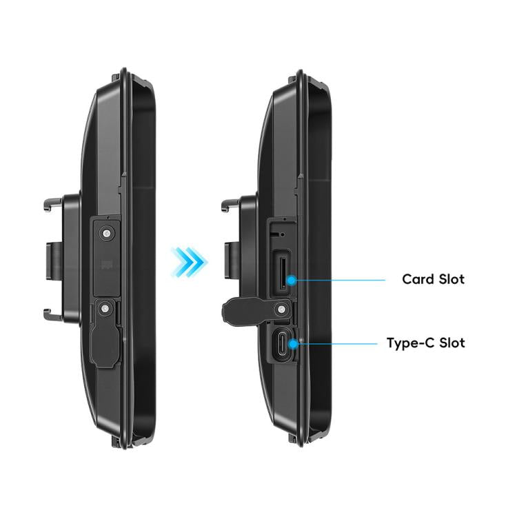 5 inch Landscape-oriented Motorcycle Wireless CarPlay and Android Auto Display Screen Navigator, Standard, with Tire Pressure Sensor