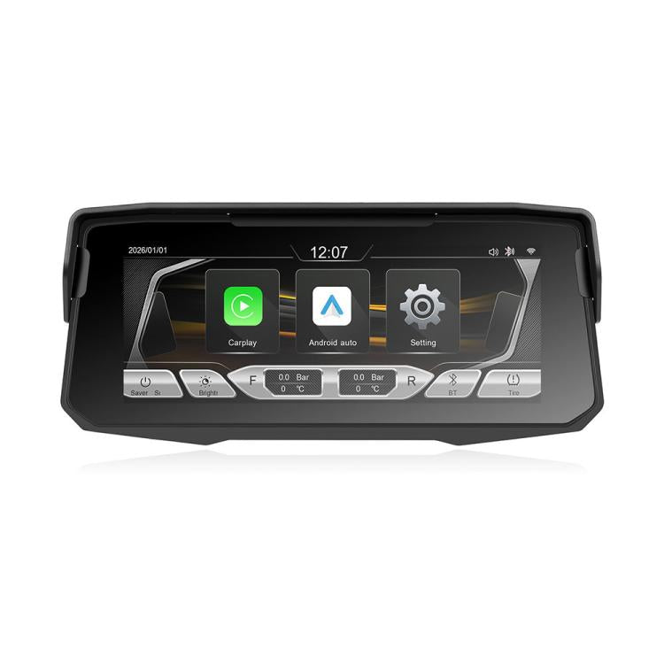 6.86 inch Motorcycle Wireless CarPlay and Android Auto Display Screen Navigator, Standard, with Tire Pressure Sensor