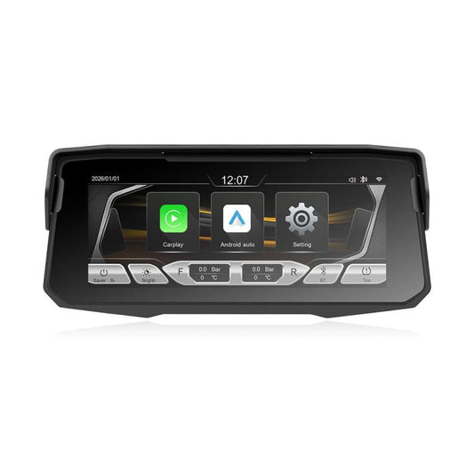 6.86 inch Motorcycle Wireless CarPlay and Android Auto Display Screen Navigator, Standard, with Tire Pressure Sensor
