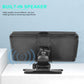 Portable car touchscreen monitor back view with built-in speaker grille