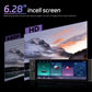 Universal 6.28 inch Single-DIN Car Center Console Display with CarPlay & Android Auto Function, Standard, with AHD Camera + Microphone