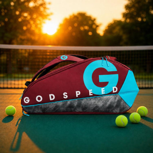 GODSPEED Large-Capacity Tennis Badminton Rackets Sports Gear Bag, Aegis