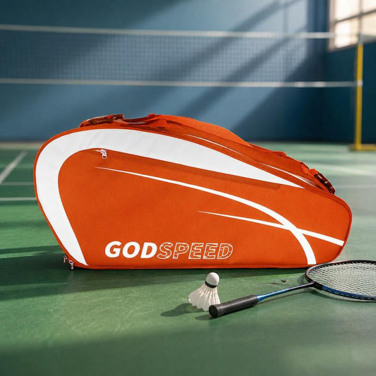 GODSPEED Large-Capacity Tennis Badminton Rackets Multifunctional Sports Bag, G2516