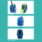 GODSPEED Tennis Badminton Rackets Sports Training Backpack, Zap