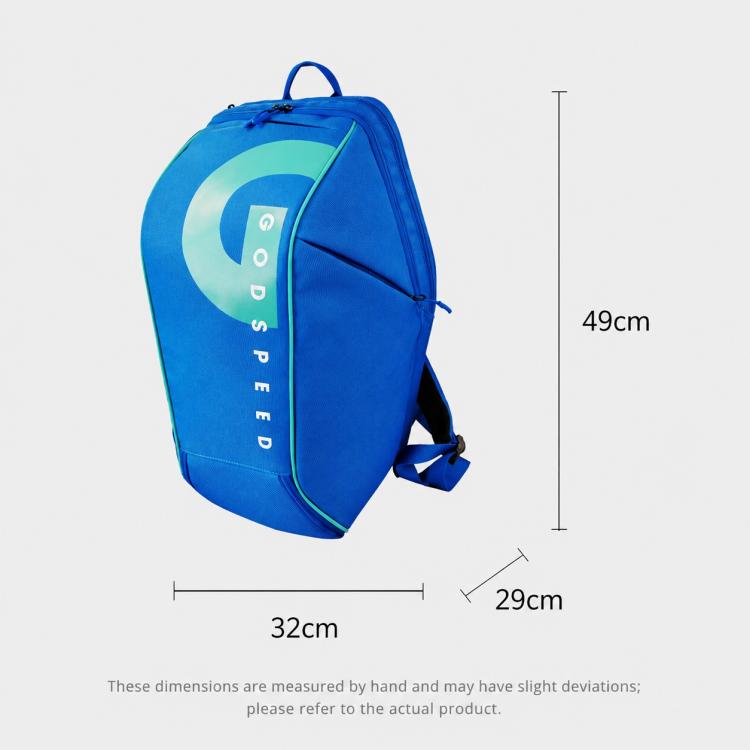 GODSPEED Tennis Badminton Rackets Sports Training Backpack, Zap