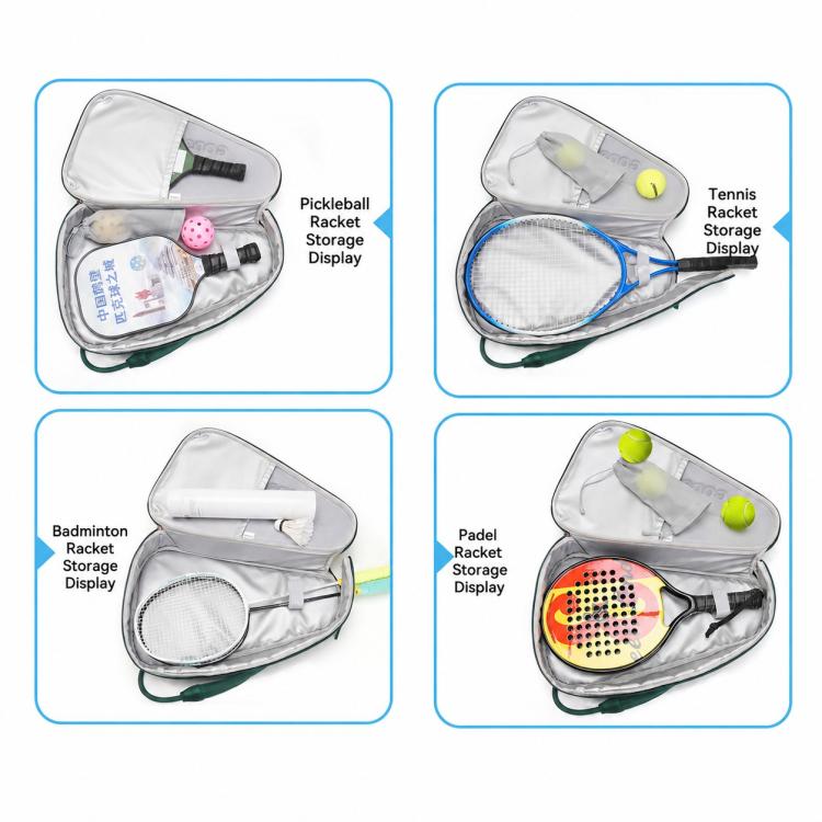 GODSPEED Padel Racket Sports Bag Hard-Shell Backpack, G2509