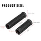 Silicone handlebar cover size diagram with outer diameter and length dimensions