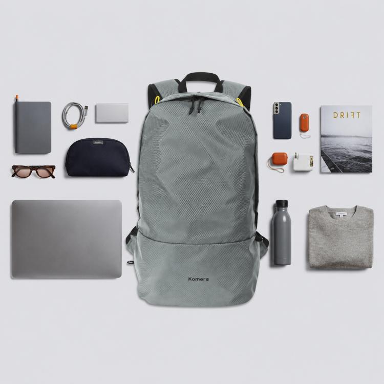 Komers Nylon Lightweight Large Capacity Backpack
