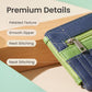 Square Leather Card Holder Luggage Tag with Lanyard