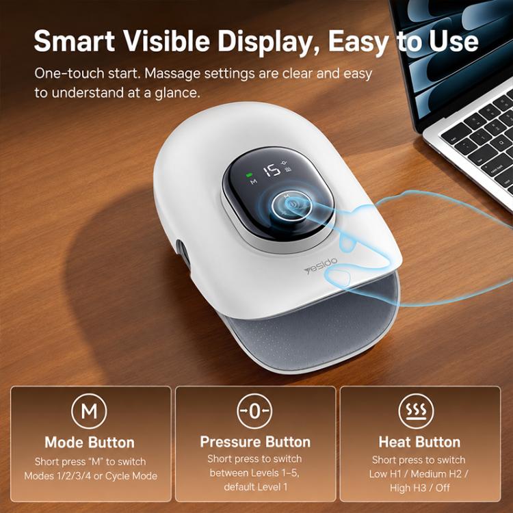 Yesido MG62 High Elasticity Airbag Hand Massager