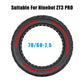 Electric Scooter Off-Road Inner Honeycomb Texture Solid Tire, For Ninebot ZT3 Pro